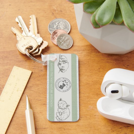 NRBC verhoogde de manier waarop Natuur het bedoeld Sleutelhanger (Bureau)