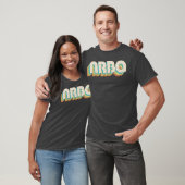 nrbq vintage kleur vriend t-shirt (Unisex)
