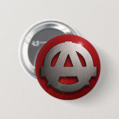 NRK Chrome Ronde Button 5,7 Cm (Voorkant /achterkant)