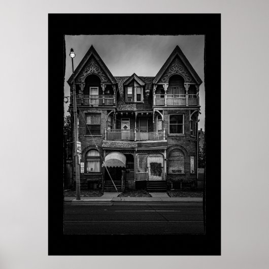 Nrs 9 - 11 Spadina Road 1 met rand Poster (Voorkant)
