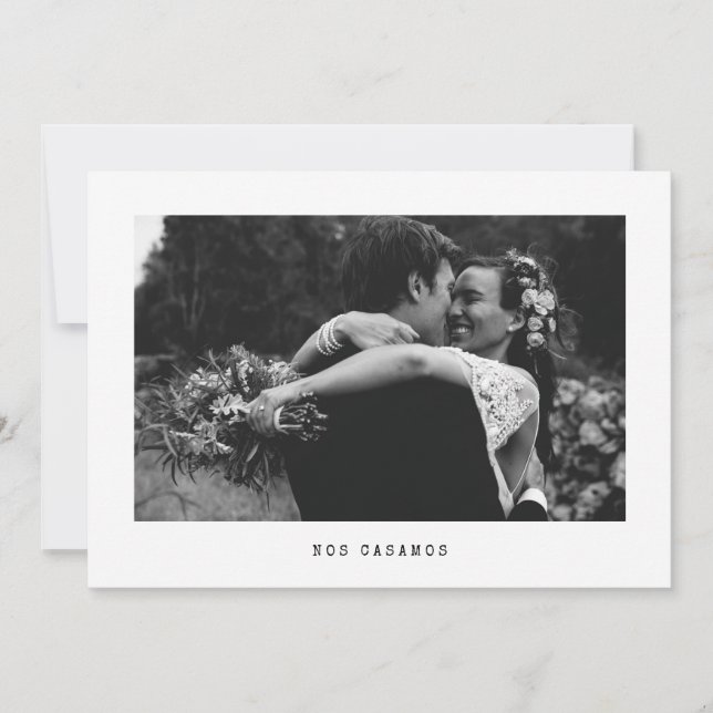 Nrs Casamos - foto boda anuncio Spaans (Voorkant)