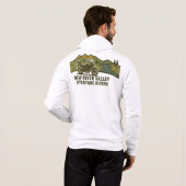 NRV Adventure Riders - Zip-up Hoodie (Achterkant volledig)