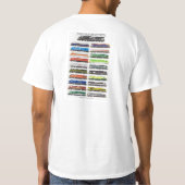 NS-erfgoedeenheden T-shirt (Achterkant)