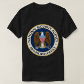 NSA-monitor T-shirt (Design voorkant)