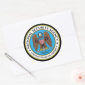 NSA RONDE STICKER (Envelop)