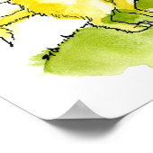 NSA Yellow Dog Democraat Funny Poster (Hoek)