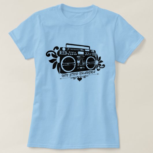 NSB Boom Box (Donker - Womens) T-shirt (Design voorkant)
