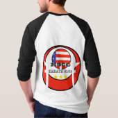 NSCC Karate Isshinryu T-shirt (Achterkant)