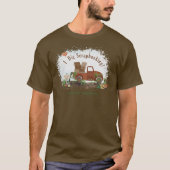 NSD2025 Bruin Unisex Basic Shirt (Voorkant)