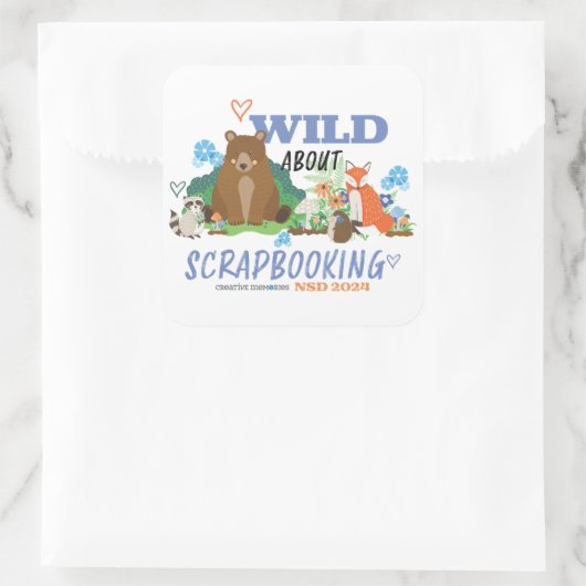 NSD 2024 Vierkante Stickers (Tas)