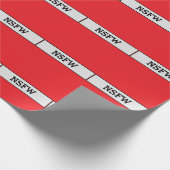 NSFW niet veilig voor het werk Cadeaupapier (Hoek)