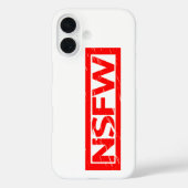 NSFW Stamp Case-Mate iPhone Case (Achterkant)