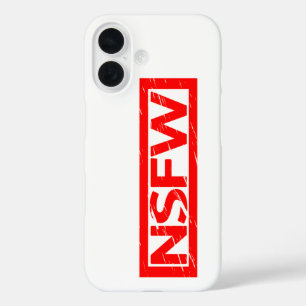 NSFW Stamp iPhone 16 Hoesje