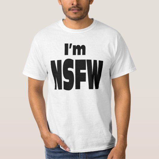 NSFW. T-SHIRT (Voorkant)
