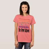 NSNVA Ringer T-shirt voor dames (Voorkant volledig)