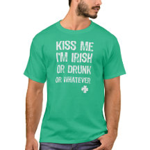 NSPF Kiss me Funny St. Patrick's Day T-Shirt