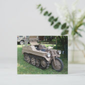 NSU Kettenkrad Briefkaart (Staand voorkant)