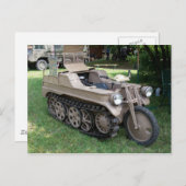 NSU Kettenkrad Briefkaart (Voorkant / Achterkant)