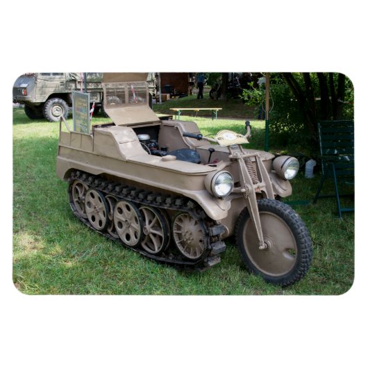 NSU Kettenkrad Magneet (Horizontaal)