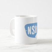 NSU-Logo Koffiemok (Voorkant links)