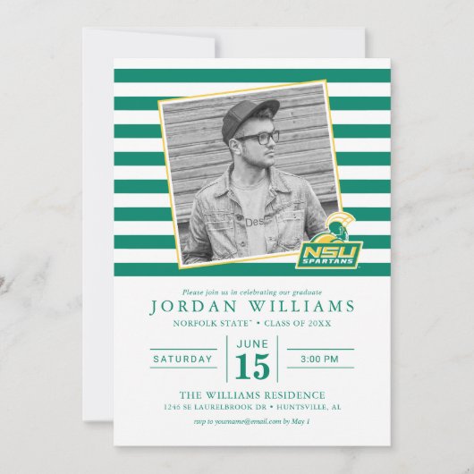 NSU Spartans Afstuderen Aankondiging (Voorkant)