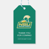 NSU Spartans Afstuderen Cadeaulabel (Achterkant)