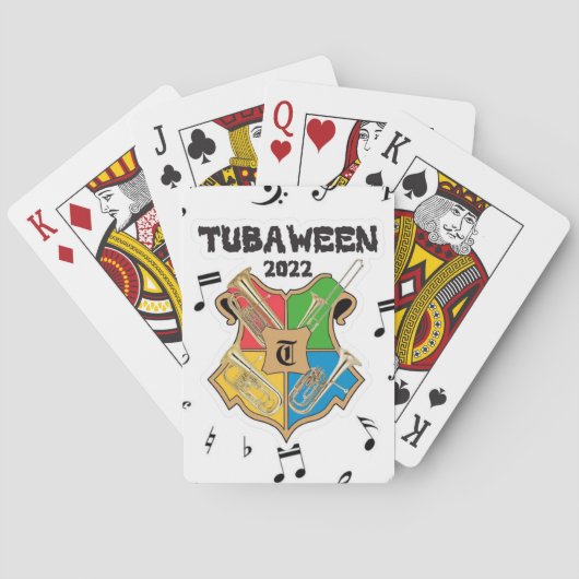 NSU Tubaween 2022 Speelkaarten (Achterkant)
