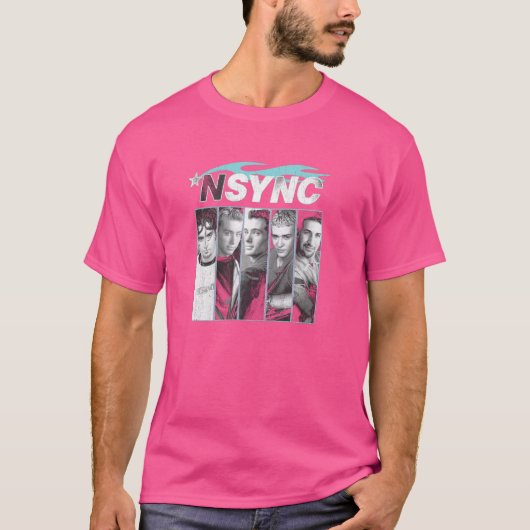 NSYNC-functionaris Hier gaan we T-shirt (Voorkant)