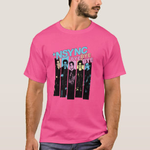 NSYNC Officiële Neon Bye Bye Bye T-shirt