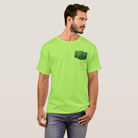 NTA Small Logo Green T-shirt (Voorkant volledig)