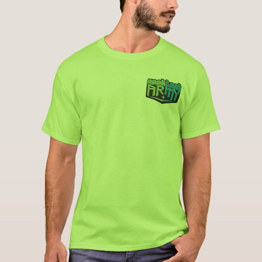 NTA Small Logo Green T-shirt (Voorkant)