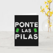 Nte Las Las Funny Spanish Saying Motivational  Kaart (Gele Bloem)