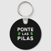 Nte Las Las Funny Spanish Saying Motivational Sleutelhanger (Voorkant)