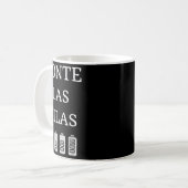Nte Las Las Spanish Saying Motivational  Koffiemok (Voorkant links)