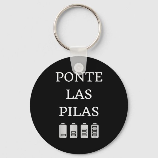 Nte Las Las Spanish Saying Motivational  Sleutelhanger (Voorkant)