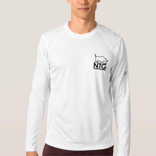 NTG-Mannen Shirt met lange hoes (Voorkant)