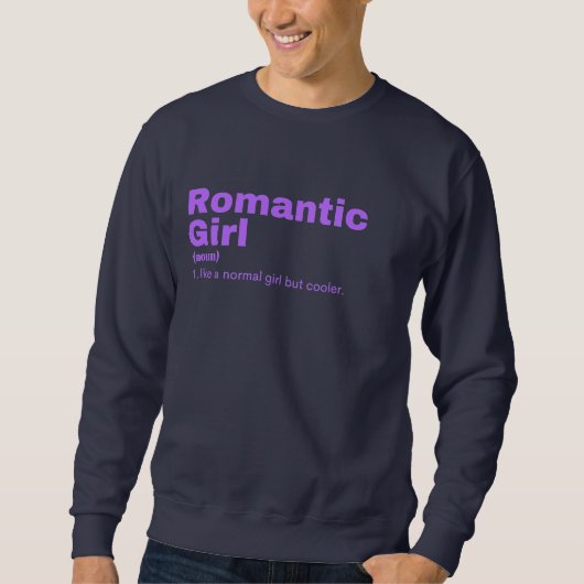 Ntic Girl - Romantic Trui (Voorkant)