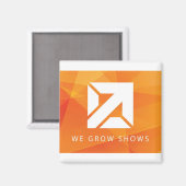 NTP Evenementen Square Magnet (Voorkant / Achterkant)