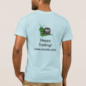 Ntrails in je gezicht t-shirt (Achterkant)