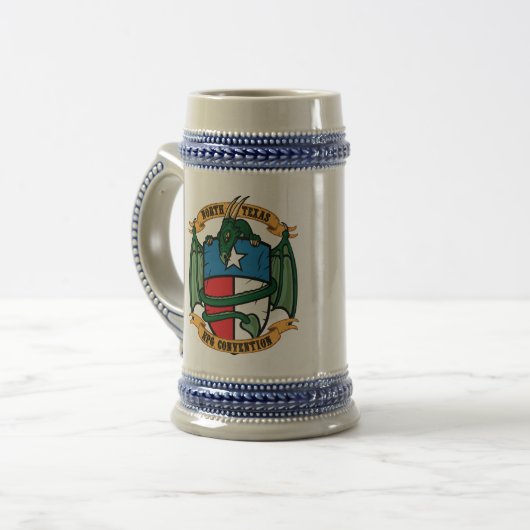 NTRPGCon Stein Bierpul (Voorkant links)
