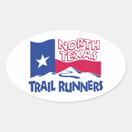 NTTR-stickers Ovale Sticker (Voorkant)