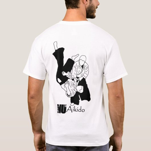 Nu Aikido Design1 T-shirt (Achterkant)