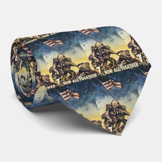 Nu al het Stropdas van de Tweede Wereldoorlog (Opgerold)