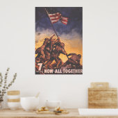 Nu alle mariniers in de VS Poster (Keuken)