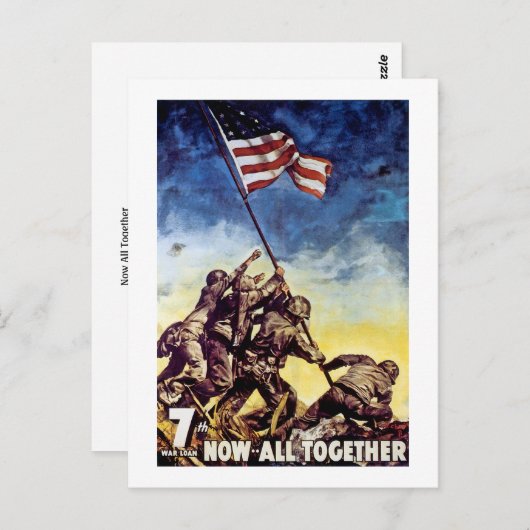 Nu allemaal samen briefkaart (Voorkant / Achterkant)