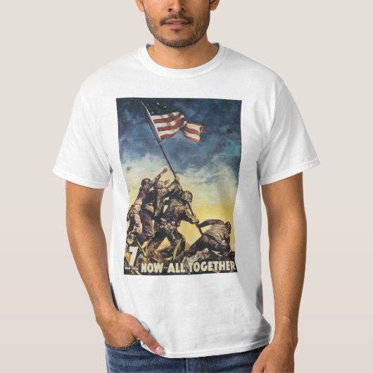 Nu allemaal samen - Iwo Jima T-shirt (Voorkant)