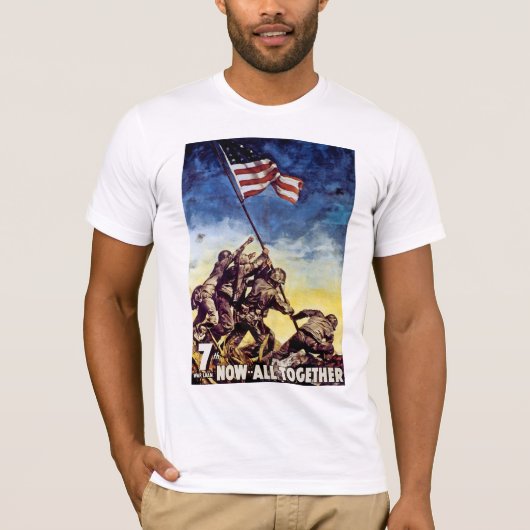 Nu allemaal samen ~ Iwo Jima T-shirt (Voorkant)