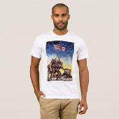 Nu allemaal samen ~ Iwo Jima T-shirt (Voorkant volledig)