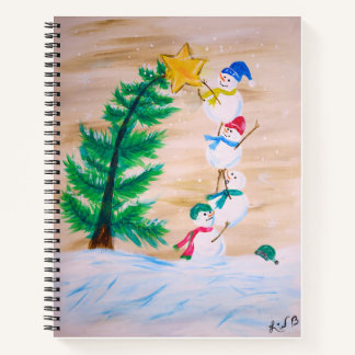 Nu allemaal samen. notitieboek