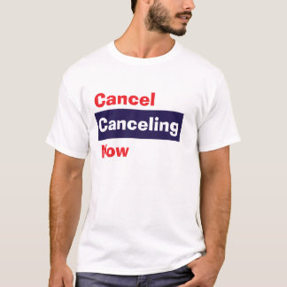 Nu annuleren t-shirt